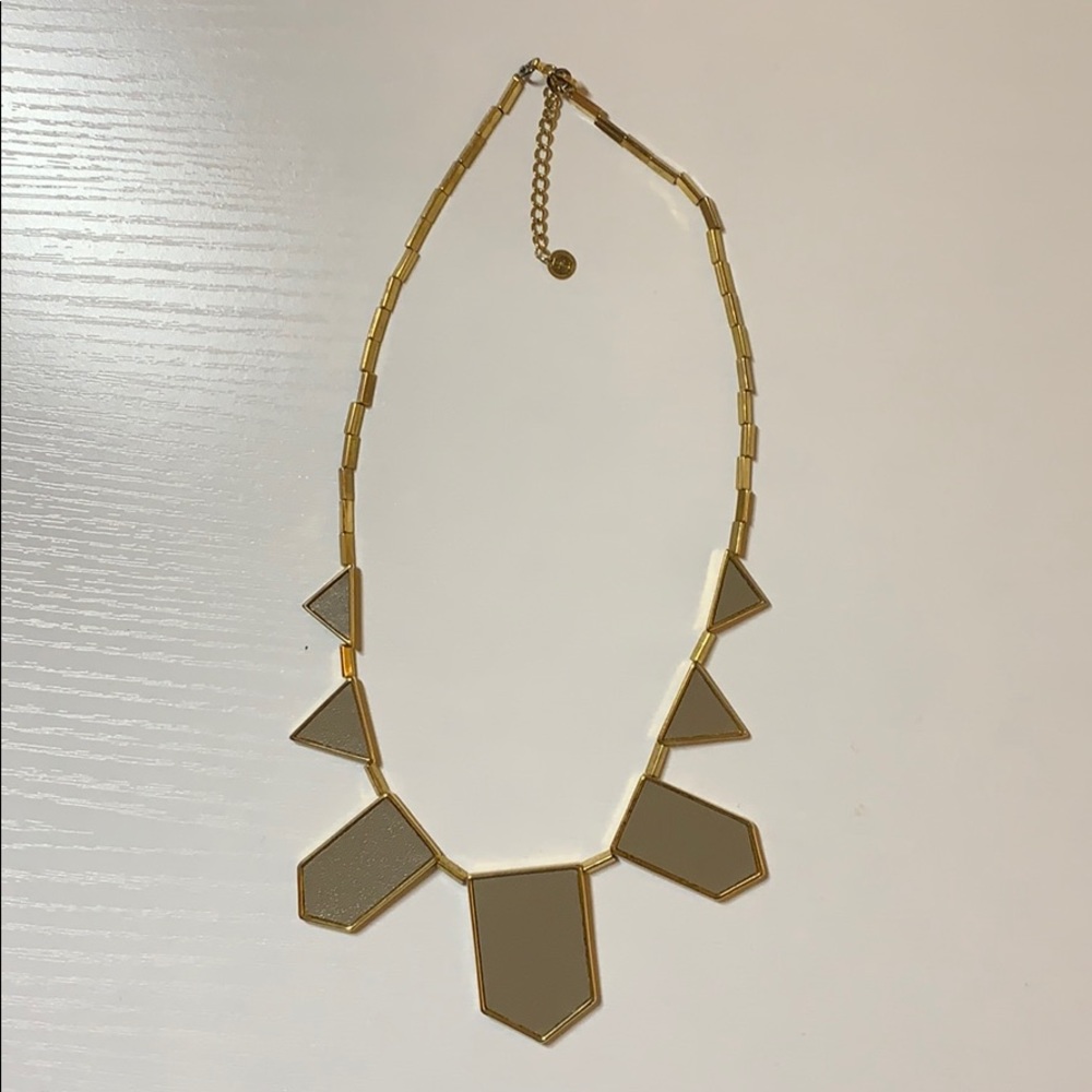 House of Harlow Leather Statement Necklace